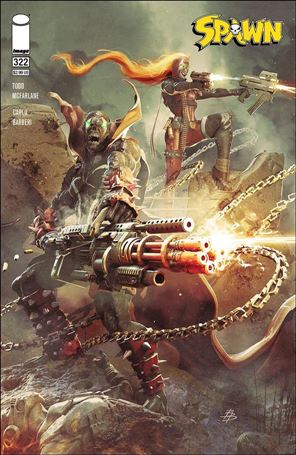 Spawn issue 322 Bjorn Barends Cover