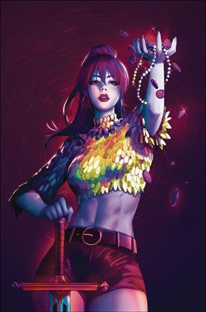 Immortal Red Sonja issue 3-O Leirix Li 1:11 Virgin Ultraviolet Cover