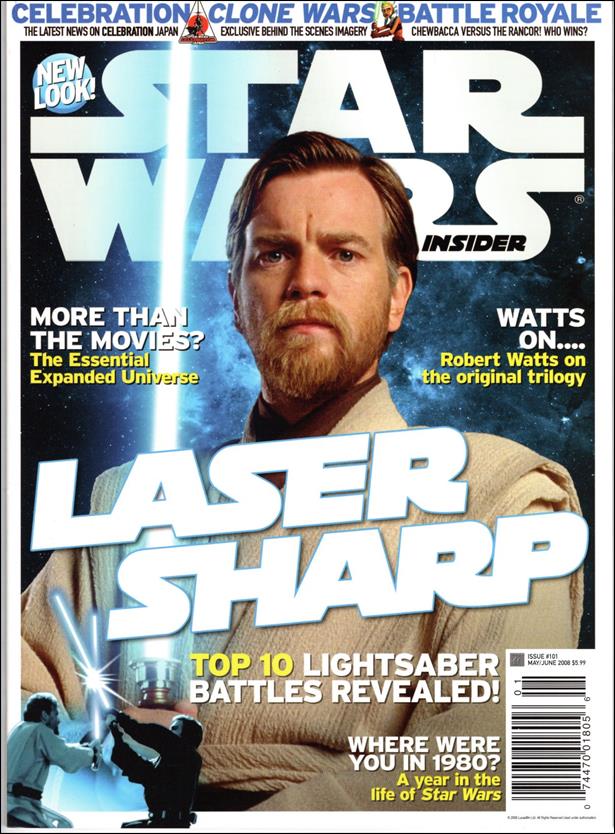 Star Wars Insider issue 101-C Unbagged "Obi-Wan Kenobi" Standard Cover