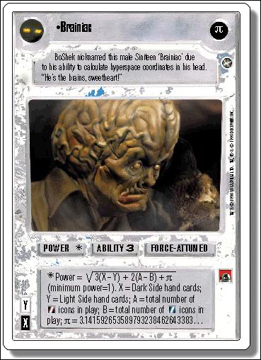 Star Wars: A New Hope Revised (Base Set) card 83 Brainiac