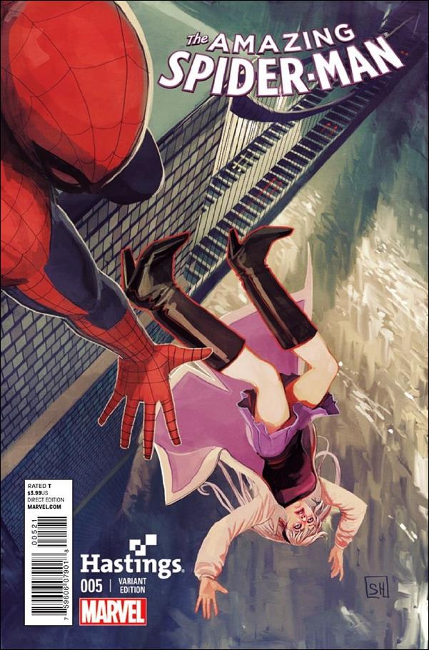 Amazing Spider-Man (2014) issue 5-B Stephanie Hans Hastings Cover