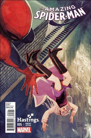 Amazing Spider-Man (2014) issue 5-B Stephanie Hans Hastings Cover