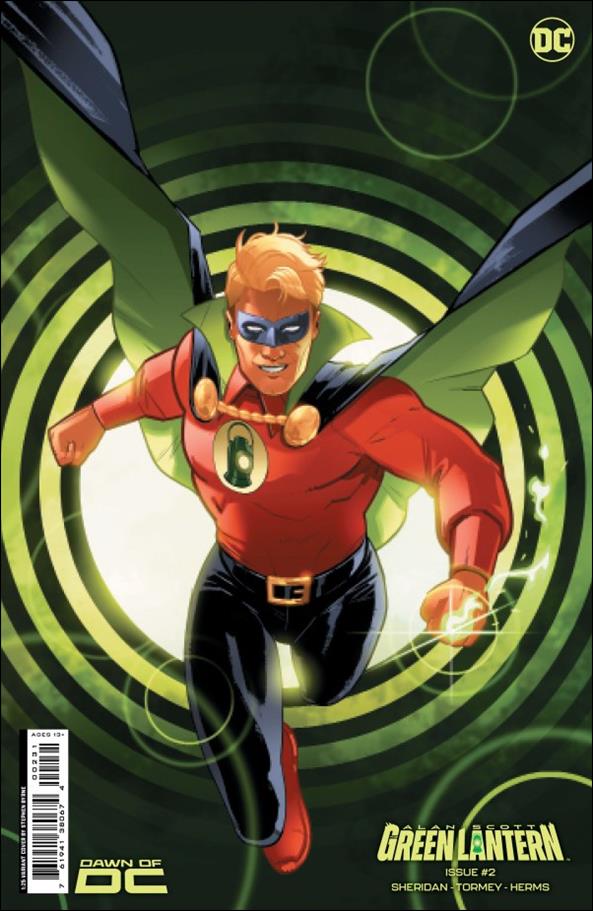 Alan Scott: The Green Lantern issue 2-D Stephen Byrne 1:25 Cardstock Cover
