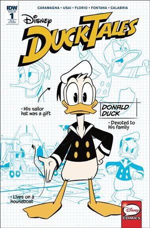 Ducktales (2017) issue 1-C Lucas Usai 1:10 Cover