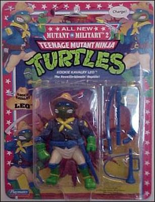 Teenage Mutant Ninja Turtles: Mutant Military figure 7 Kookie Kavalry Leo