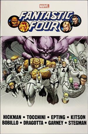 Fantastic Four by Jonathan Hickman Omnibus issue 2-B Giuseppe Camuncoli Direct Market Cover