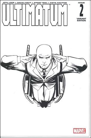 Ultimatum issue 2-C Ed McGuinness 1:75 Sketch Cover