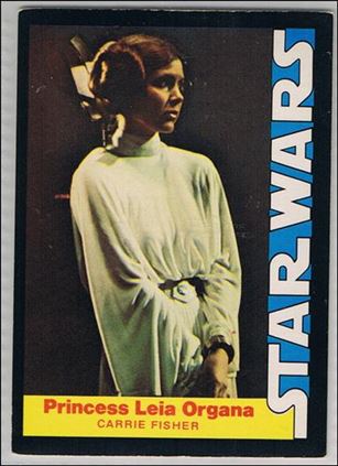 Star Wars Wonderbread Set (Promo) card Three Princess Leia Organa - Carrie Fisher