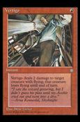 Magic the Gathering: Ice Age (Base Set) card 222 Vertigo