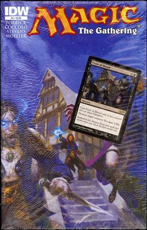 Magic The Gathering issue 3 Christopher Moeller Cover Bagged W/ Card