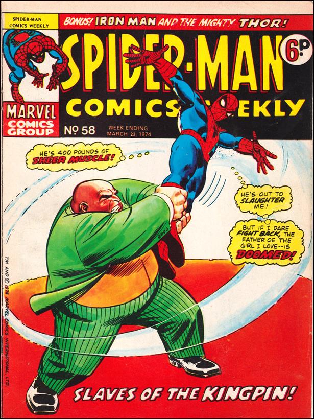 Spider-Man: Comics Weekly (UK) issue 58