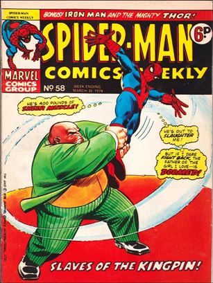 Spider-Man: Comics Weekly (UK) issue 58