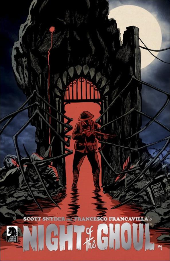 Night of the Ghoul issue 1-C Francesco Francavilla 1:25 Cover