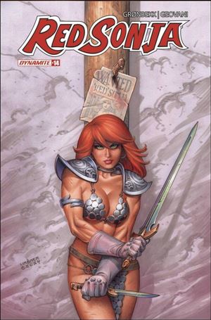 Red Sonja (2023) issue 14-C Joseph Michael Linsner Cardstock Cover