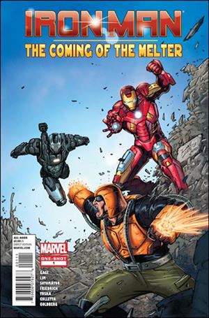 Iron Man: The Coming of the Melter issue 1 Ron Lim Cover