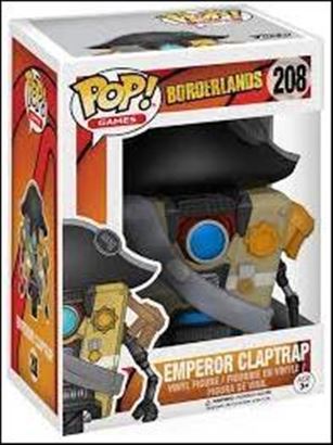 POP! Games figure 208 Emperor Claptrap