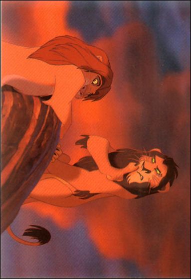Lion King: Series 1 (Base Set)  card 60 A Blast of Fury