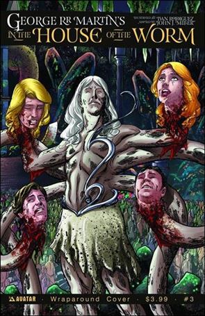 George R.R. Martin's In the House of the Worm issue 3-B Wraparound Cover
