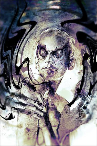 Hypernaturals issue 1-H Bill Sienkiewicz Virgin Cover 1/50
