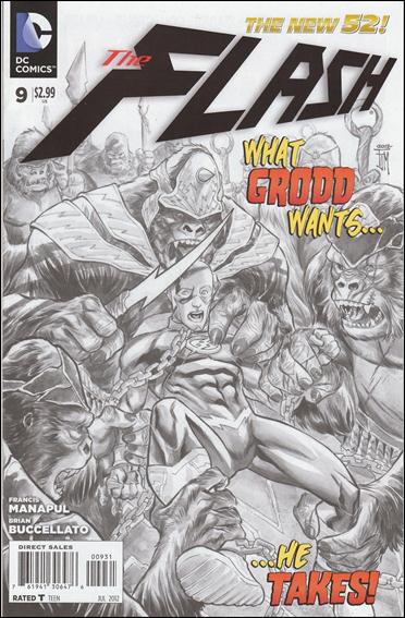 Flash (2011) issue 9-C Francis Manapul 1:200 Sketch Cover