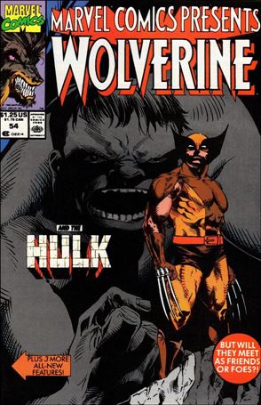 Marvel Comics Presents (1988) issue 54 Wraparound Cover