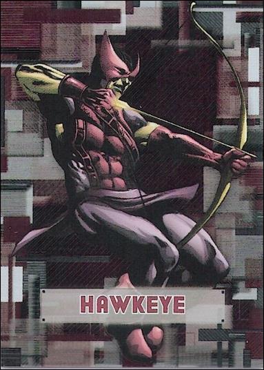 Marvel Beginnings: Series 3 (Prime Micromotion Cel Subset) card M3-17 Hawkeye