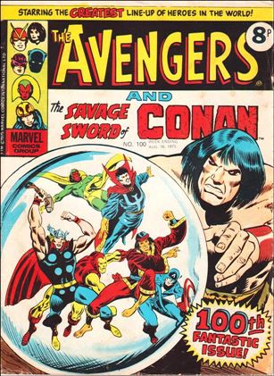 Avengers (UK) issue 100