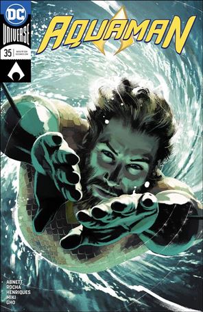 Aquaman (2016) issue 35-B Joshua Middleton Cover