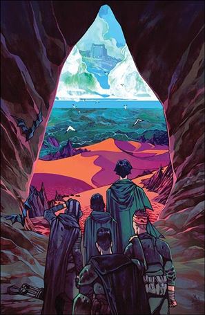 Dune: A Whisper of Caladan Seas issue 1-C Jakub Rebelka 1:10 Virgin Cover