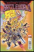 Secret Wars: Battleworld issue 4-B James Stokoe 1:25 Cover