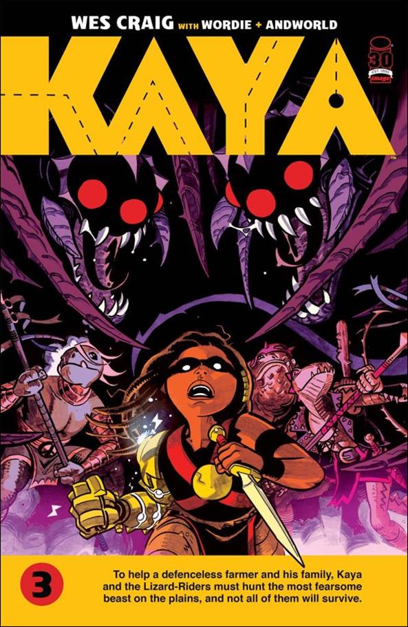 Kaya issue 3 Wes Craig Cover A