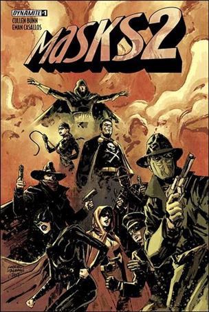 Masks 2 issue 1-C Gabriel Hardman Subscription Cover