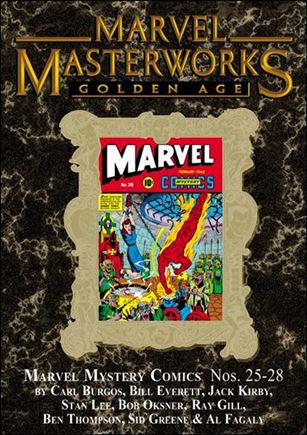 Marvel Masterworks: Golden Age Marvel Comics issue 7-B Marble Dust Jacket Vol 183