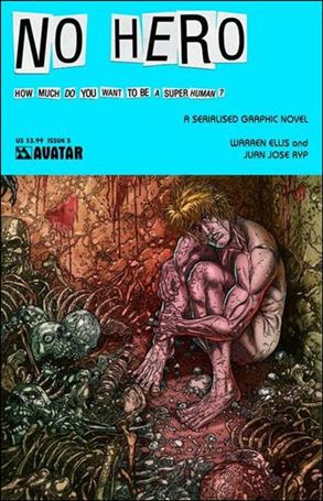 No Hero issue 5 Standard Cover