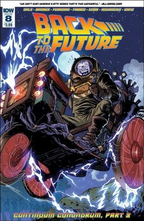 Back to the Future (2015) issue 8 Marcelo Ferreira Cover