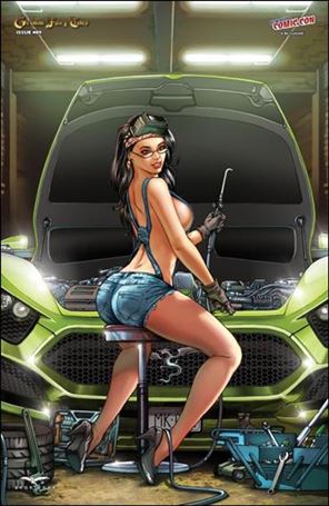 Grimm Fairy Tales (2005) issue 89-D Mike Krome New York Comic Con Cover 1/750