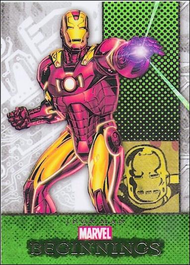 Marvel Beginnings: Series 2 (Base Set) card 181 Iron Man