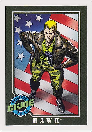 G.I. Joe (Base Set) card 53 Hawk