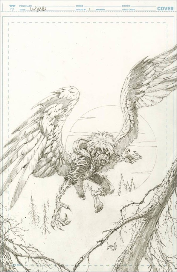Wynd: The Throne in the Sky issue 1-I Greg Capullo 1:100 Virgin Sketch Cover