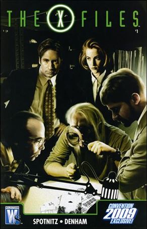 X-Files (2008) issue 1-C Tony Shasteen Convention Exclusive Cover