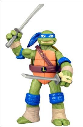 Teenage Mutant Ninja Turtles (2012) figure 67-B Leonardo (New Deco) (Loose)