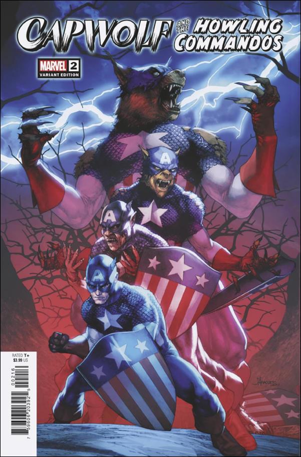 Capwolf & the Howling Commandos issue 2-B Jay Anacleto 1:25 Cover