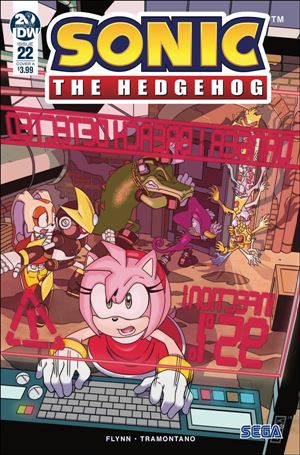 Sonic the Hedgehog (2018) issue 22 Ryan Jampole Cover