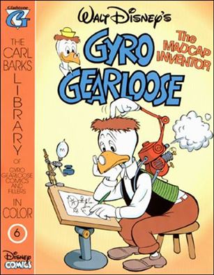Carl Barks Library of Walt Disney's Gyro Gearloose Comics and Fillers in Color Cover Image 2