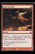 Magic the Gathering: Ravnica (Base Set)  card 146 Surge of Zeal