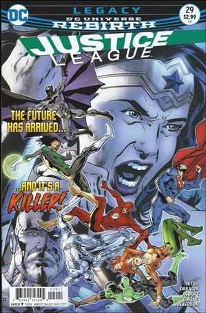 Justice League (2016) issue 29 Bryan Hitch Cover
