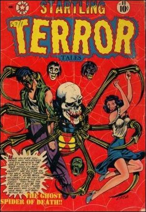 Startling Terror Tales (1952) issue 11 Blue Logo