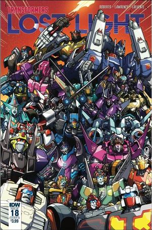 Transformers: Lost Light issue 18-B Alex Milne Cover