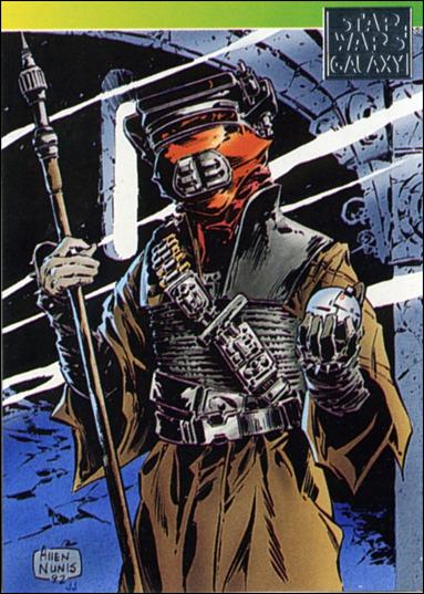 Star Wars Galaxy: Series 1 (Factory Base Set) card 116 Allen Nunis