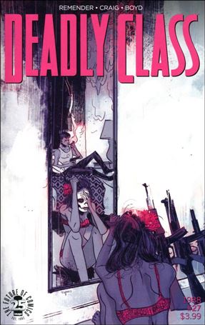 Deadly Class issue 27-B Toby Cypress Cover